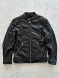 Diesel soft lamb Leather L-Martin 900 zip up Jacket (S)