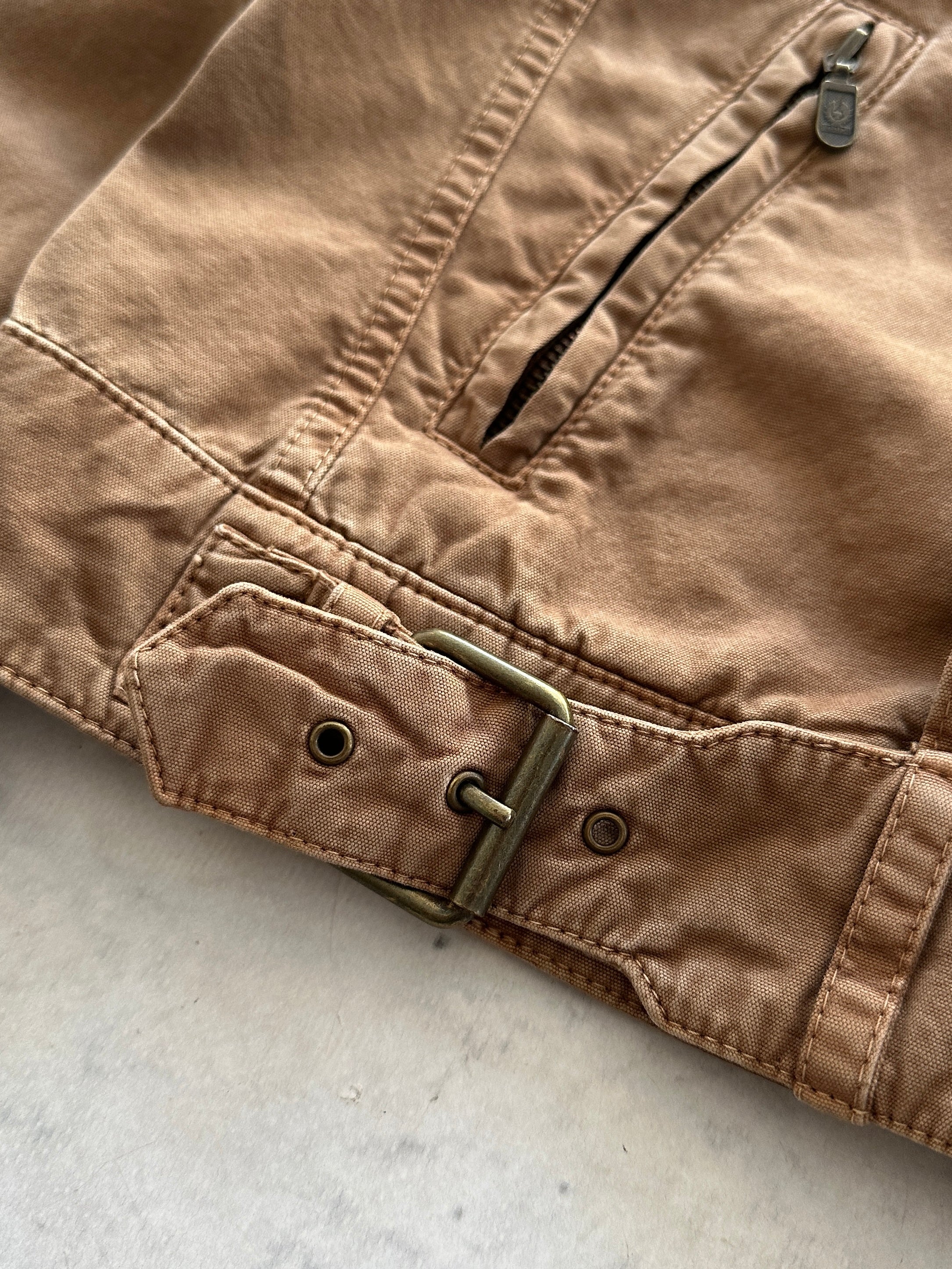 Vintage Belstaff Utility biker cotton Jacket (Women's XS)