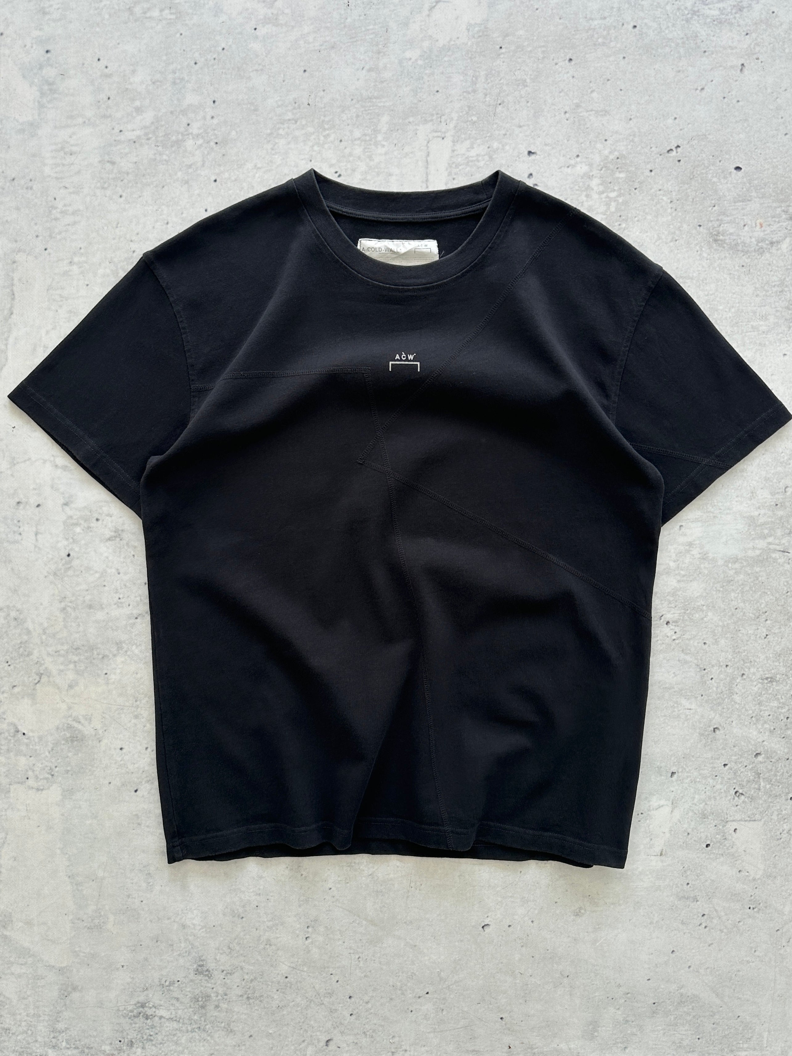 A Cold Wall ACW asymmetric stitch Heavyweight T Shirt (XL)
