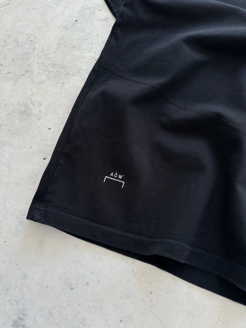 A Cold Wall ACW asymmetric stitch Heavyweight T Shirt (XL)