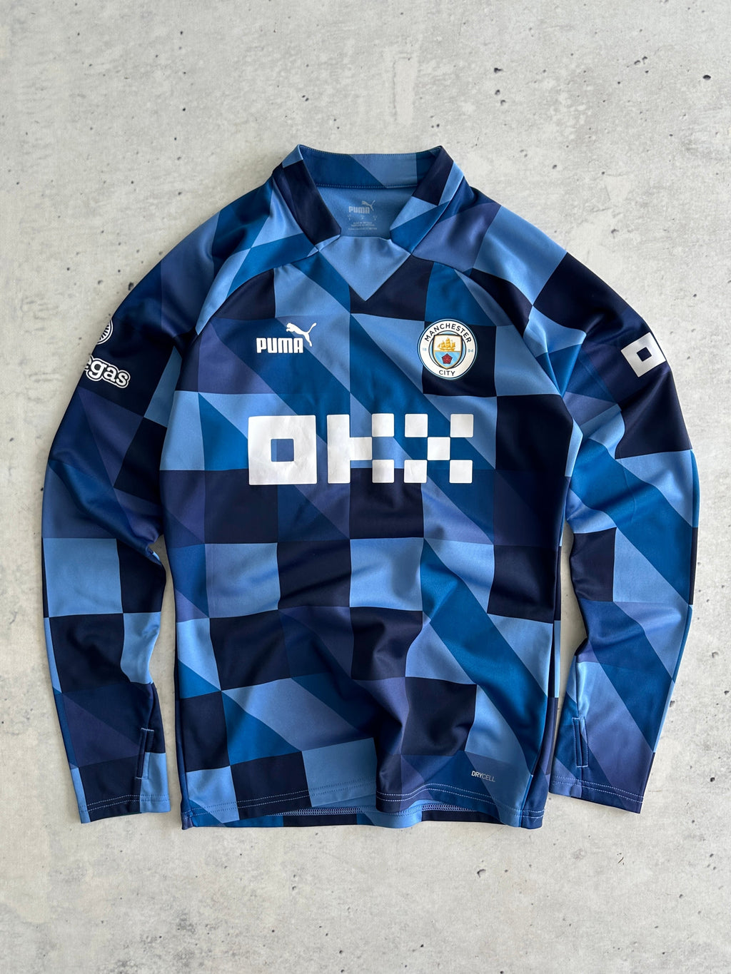 2022/23 Manchester City Player Issue Puma Pre-Match Top (S)