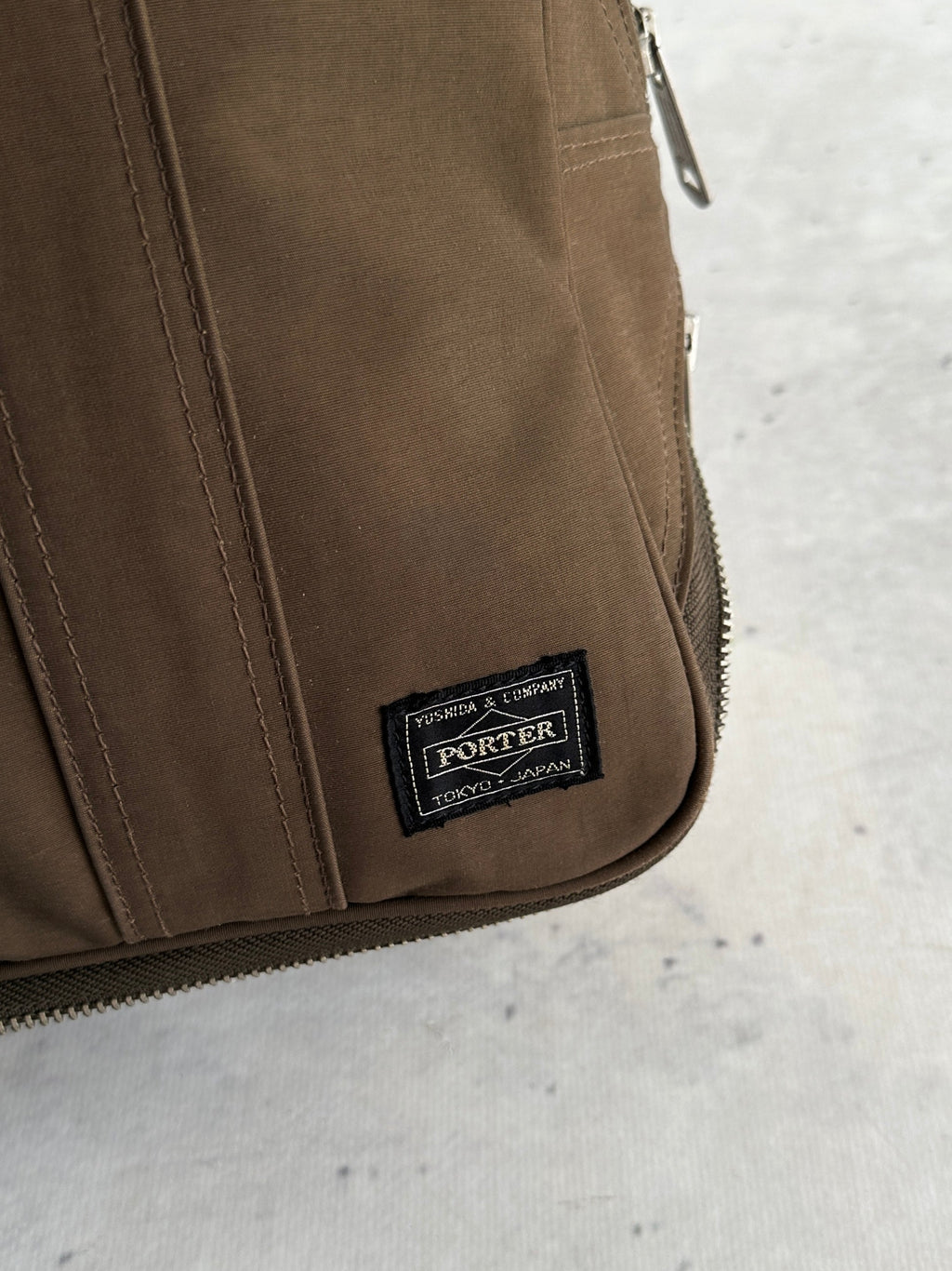 Porter Yoshida & Co. Double Zip Extendable Bag (One Size)