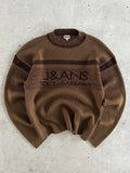 90's Dolce & Gabbana Chunky Knit Crewneck Jumper (Women's M)