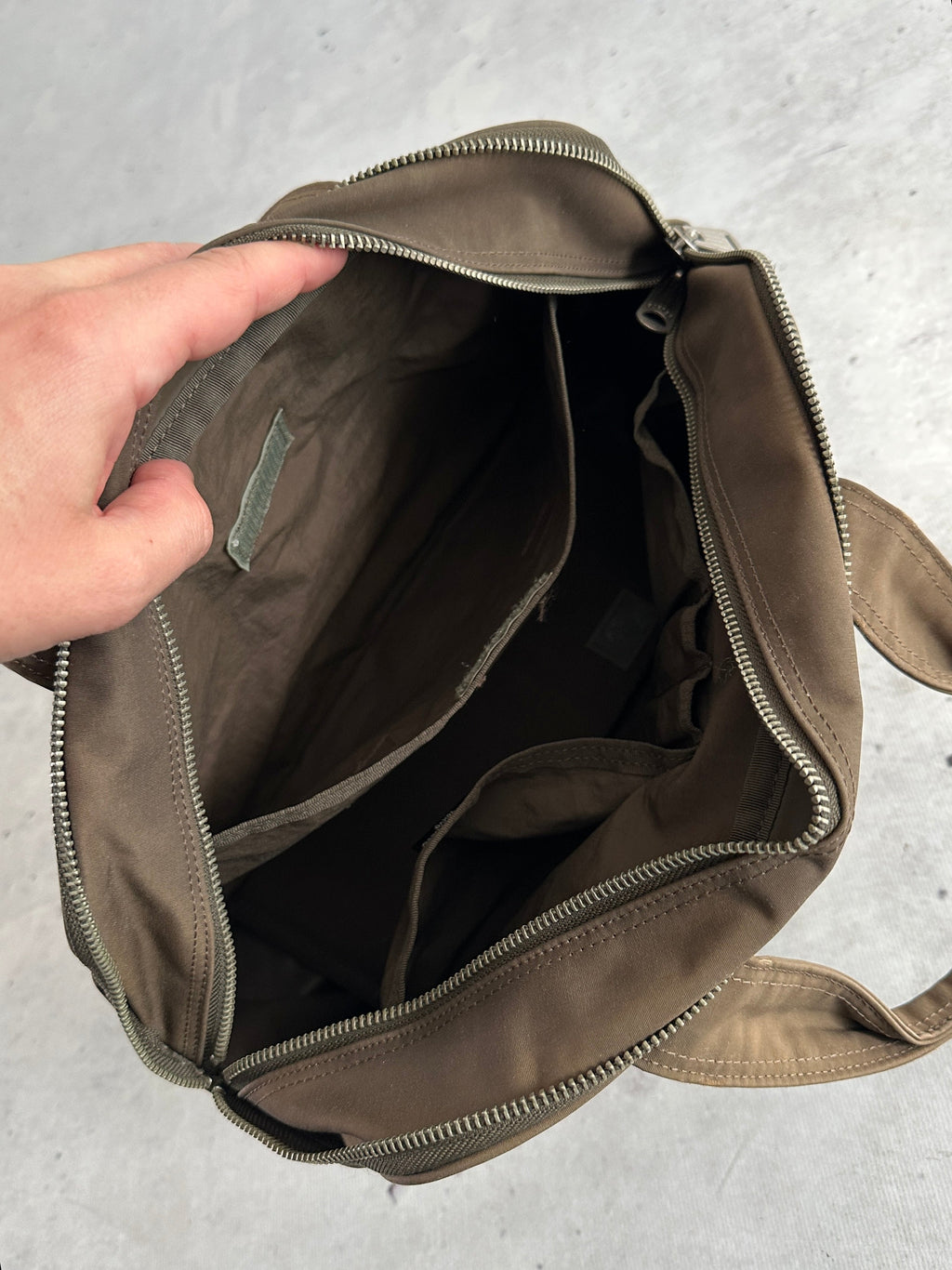 Porter Yoshida & Co. Double Zip Extendable Bag (One Size)