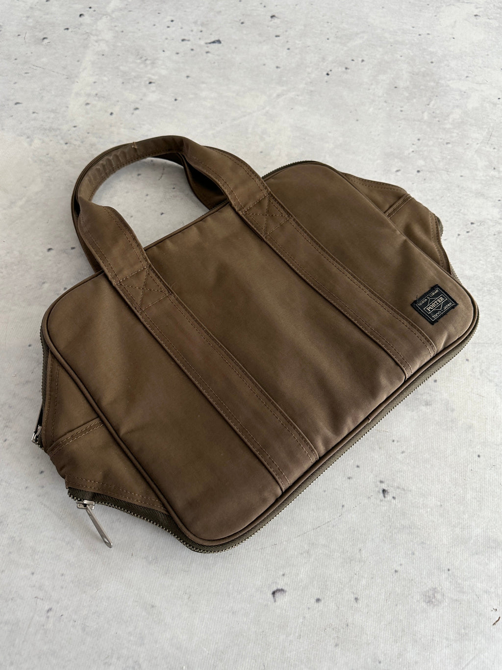 Porter Yoshida & Co. Double Zip Extendable Bag (One Size)