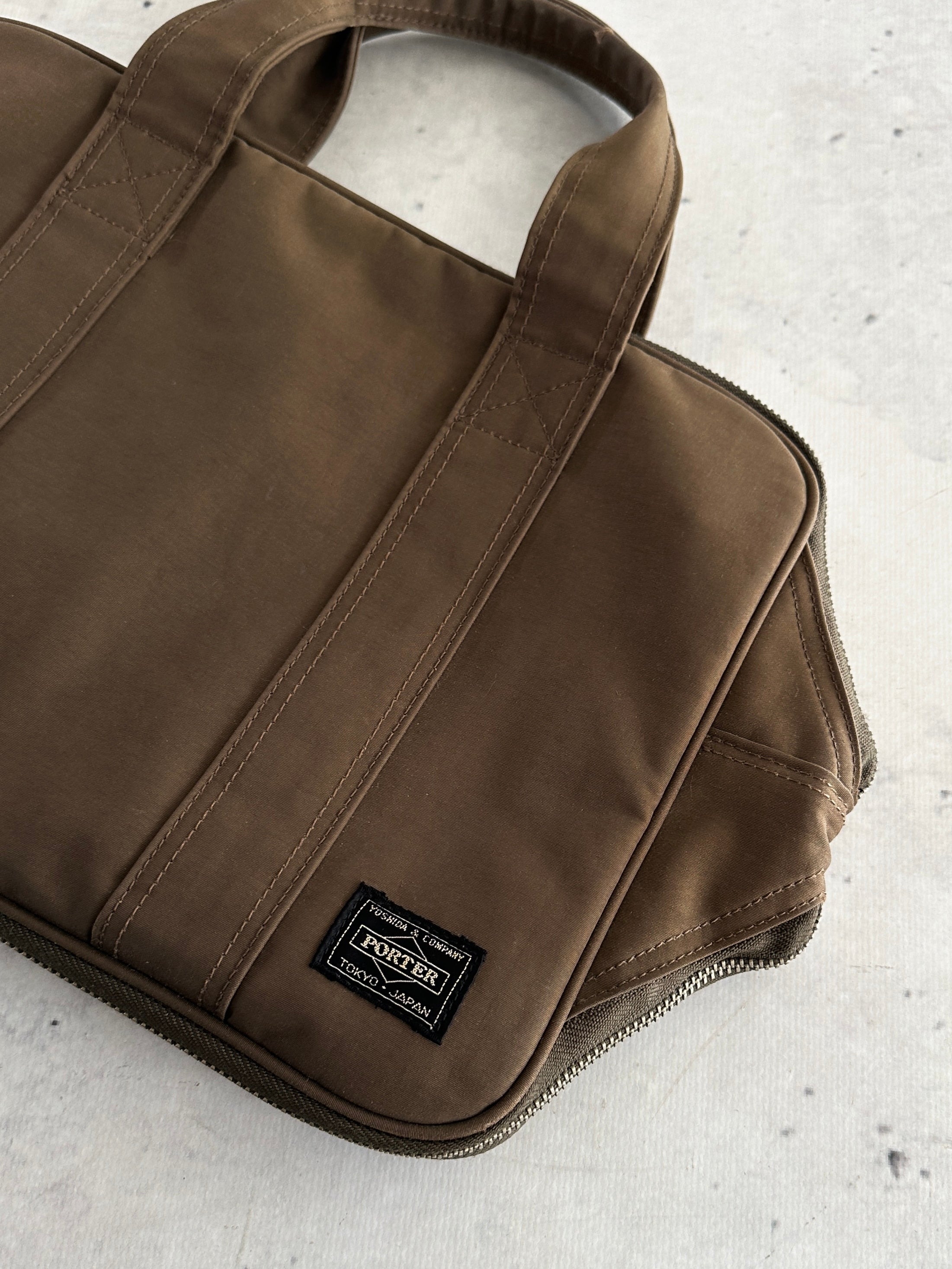 Porter Yoshida & Co. Double Zip Extendable Bag (One Size)