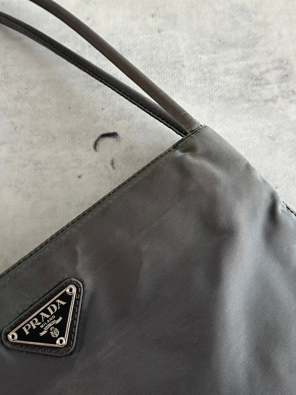 Vintage Prada Nylon Tote / Shoulder Bag (One Size)