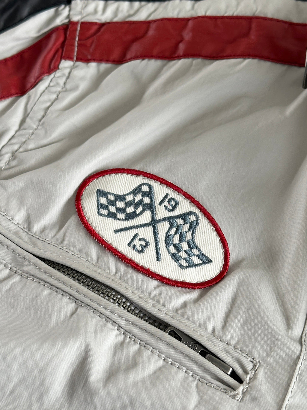 Brand New Schott NYC Perfecto Zip Up Racing Jacket (M)