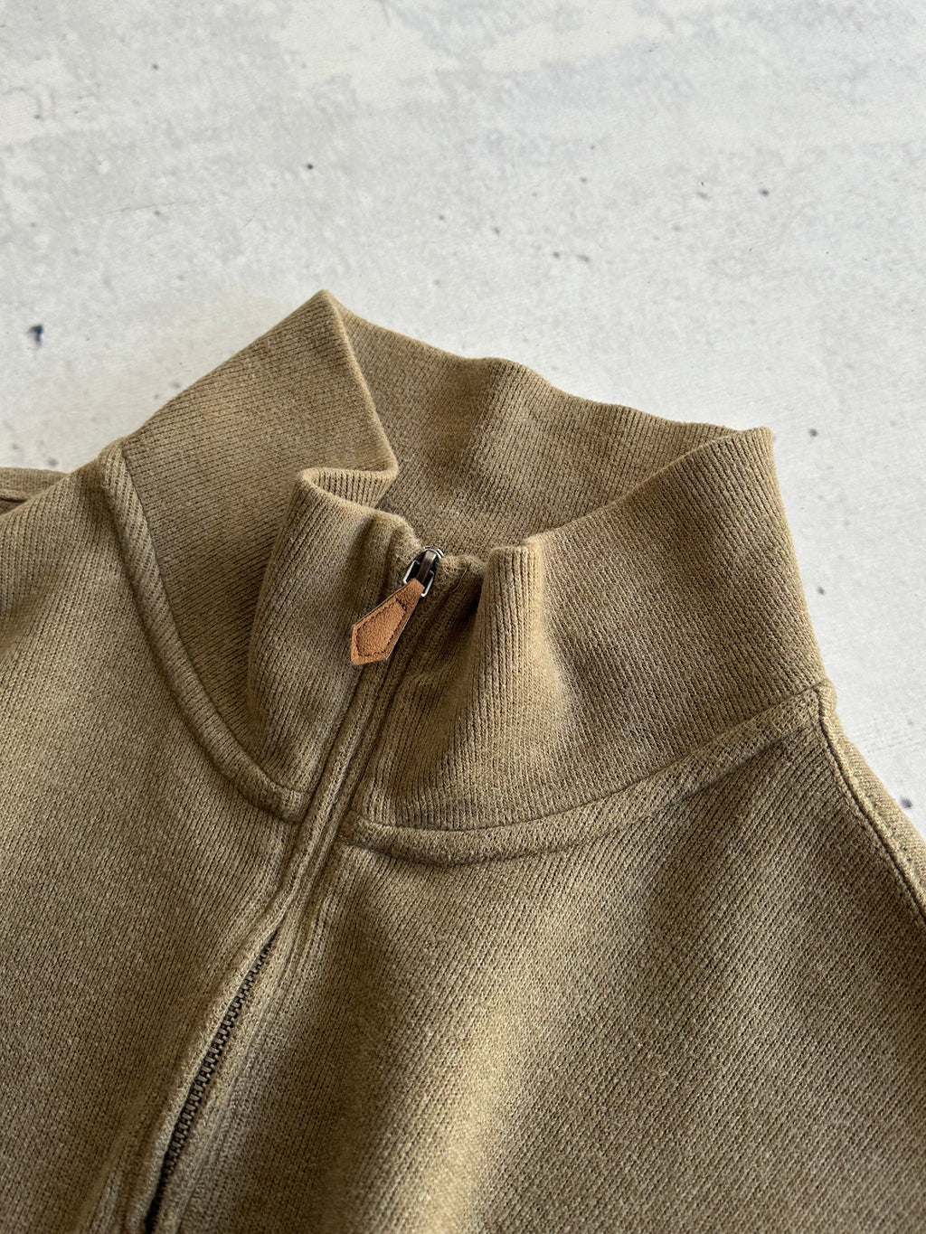Ralph Lauren Ribbed 1/4 Zip Pullover Jumper (XXL)