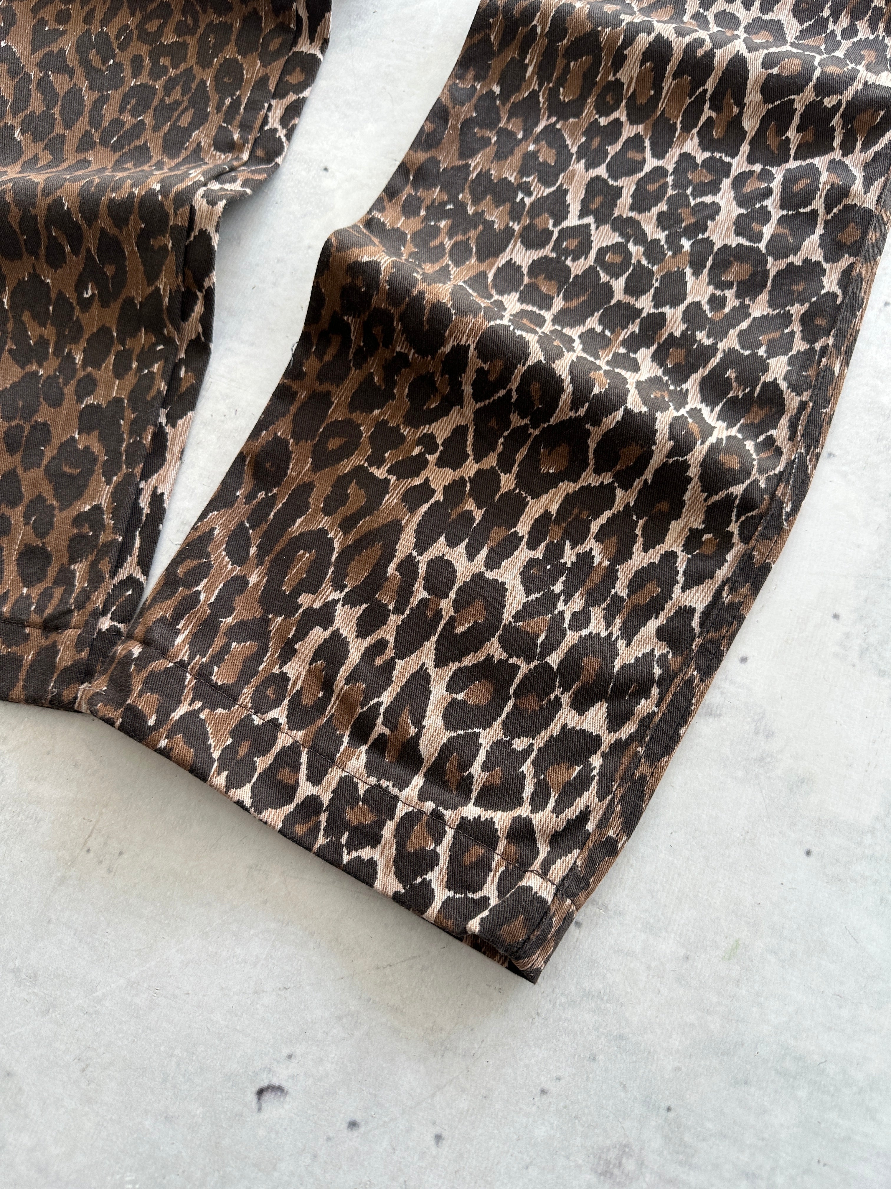 Vintage Cavalli Jeans Leopard Print Trousers (Women's W29)