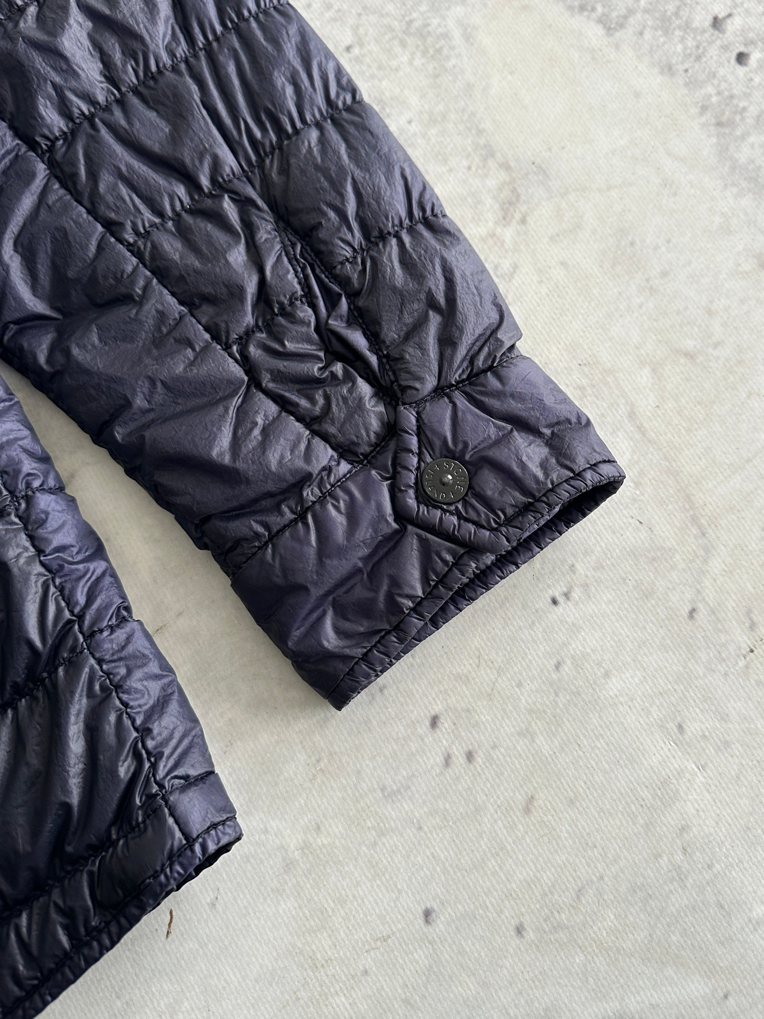 AW/15 Stone Island Garment Dyed Down Overshirt / Jacket (XL)