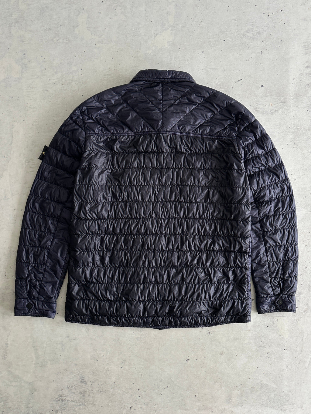 AW/15 Stone Island Garment Dyed Down Overshirt / Jacket (XL)