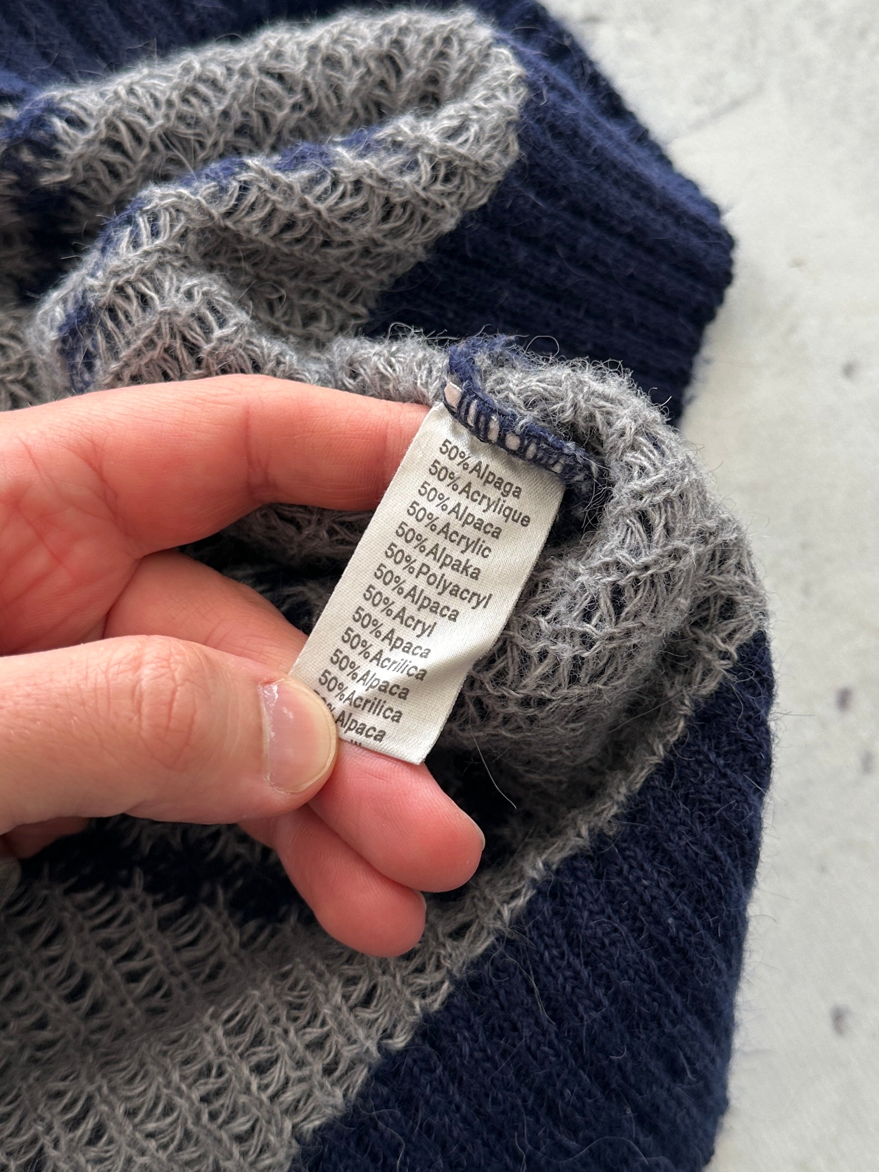 Chemise Lacoste Alpaca Wool Crewneck Knit Jumper (XXL)