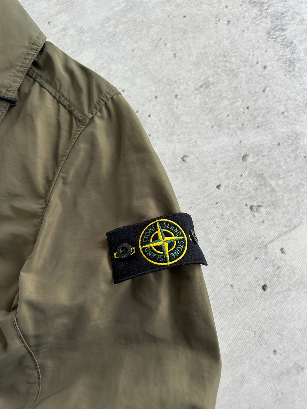 SS/21 Stone Island Micro Reps Zip Up Jacket (S)