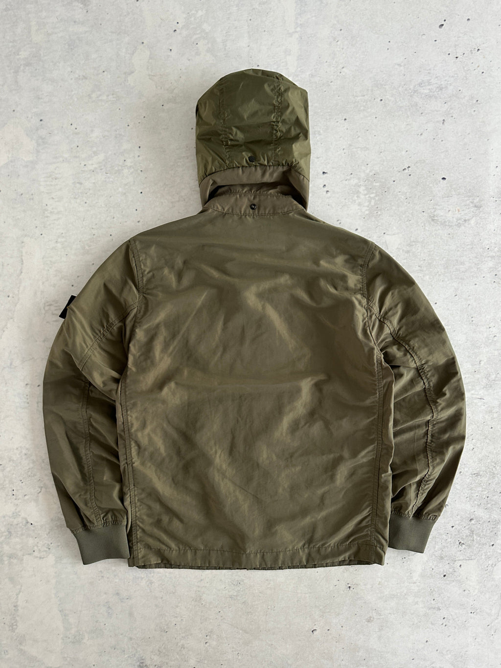 SS/21 Stone Island Micro Reps Zip Up Jacket (S)
