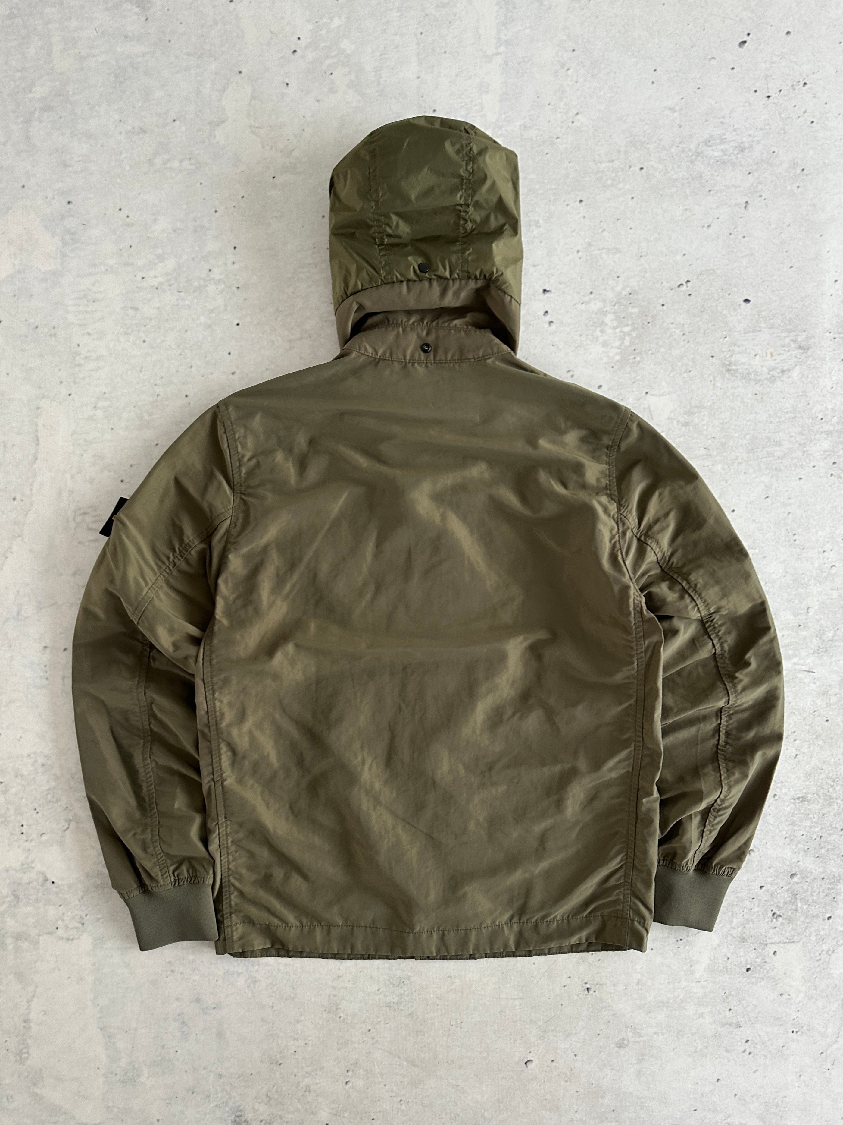 SS/21 Stone Island Micro Reps Zip Up Jacket (S)