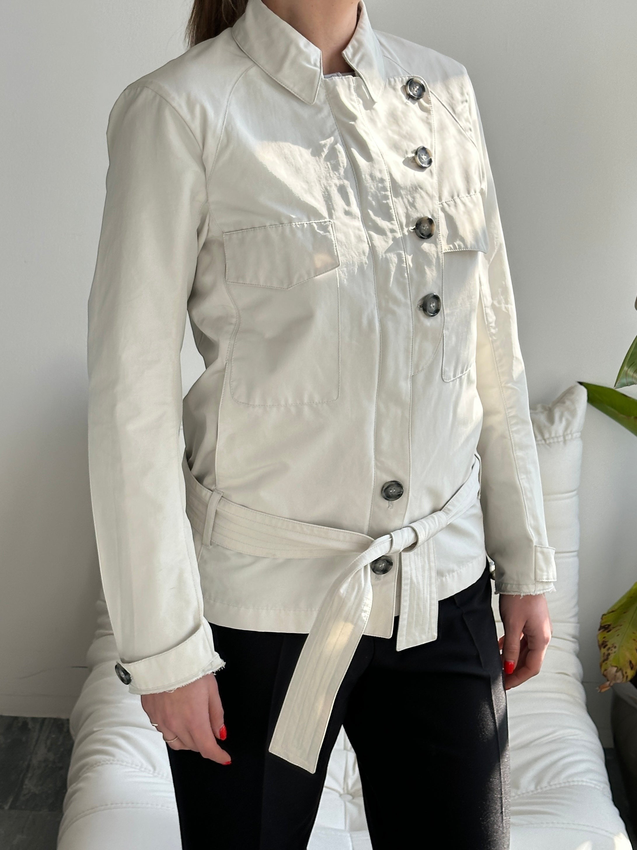 00's Prada belted Jacket (Women's S)