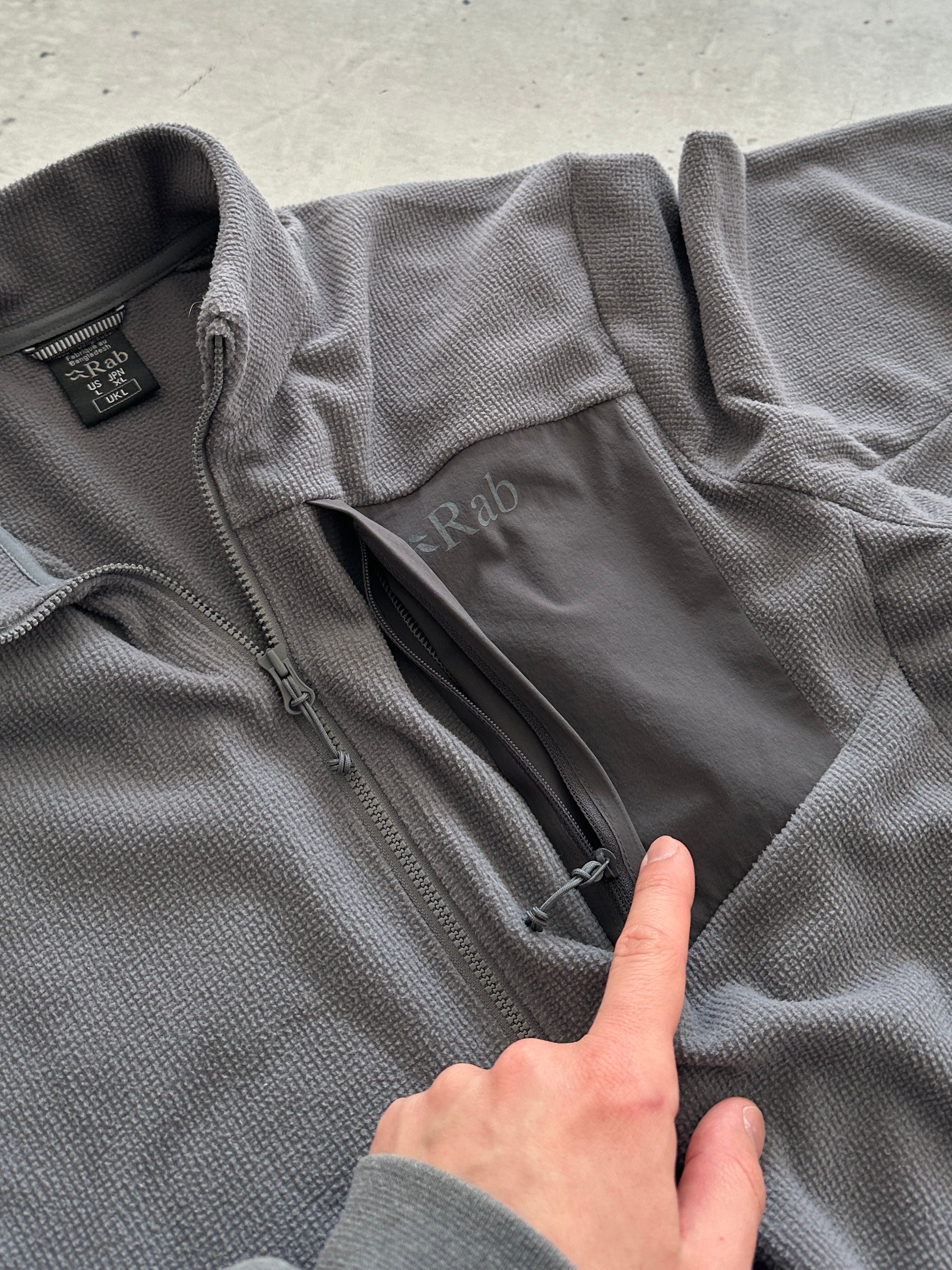 Rab 1/4 Zip Pullover Fleece (L)