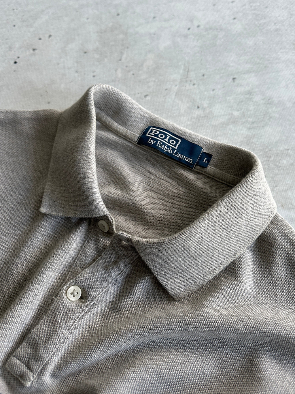 Ralph Lauren Stripe Long Sleeve Polo Shirt (XL)