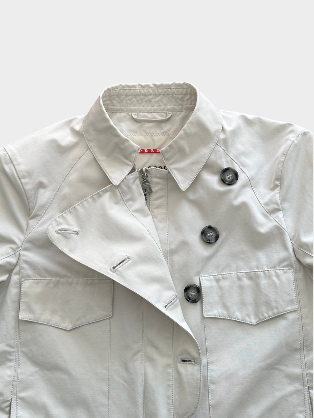 00's Prada belted Jacket (Women's S)