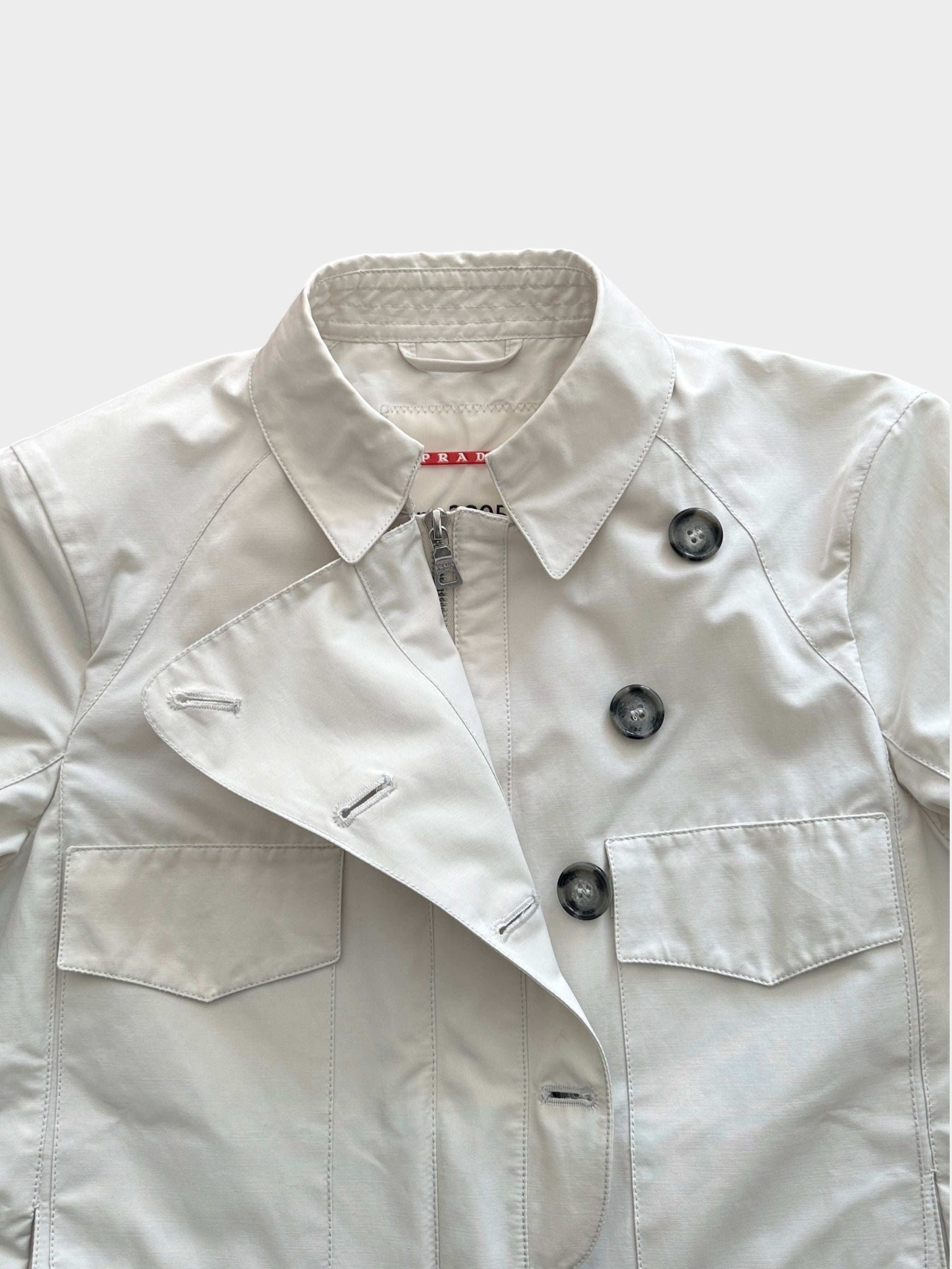 00's Prada belted Jacket (Women's S)