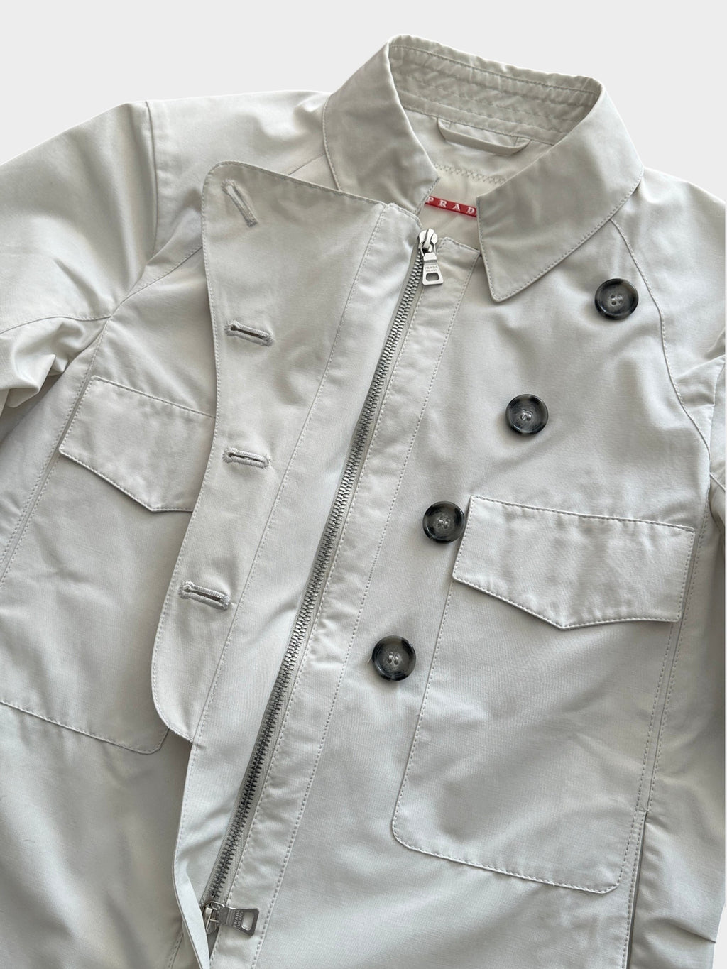 00's Prada belted Jacket (Women's S)