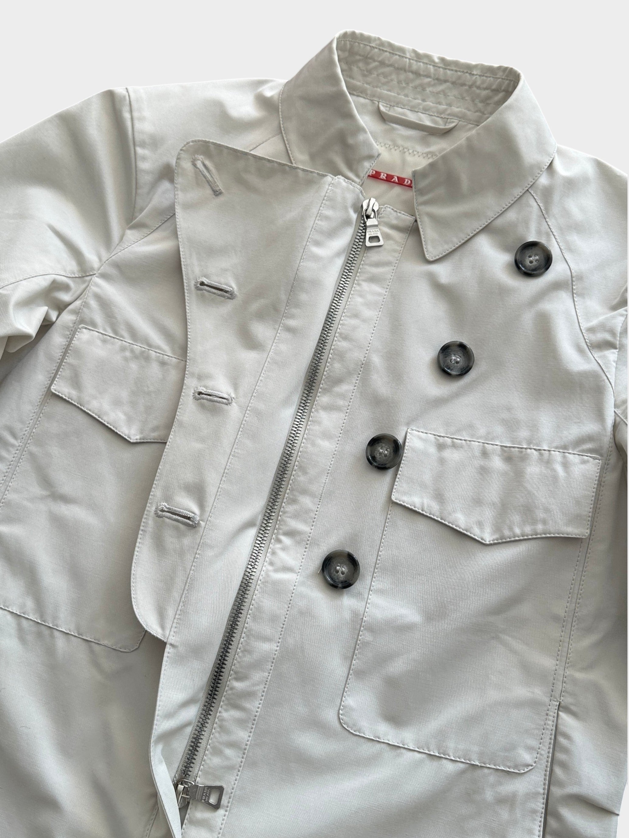 00's Prada belted Jacket (Women's S)