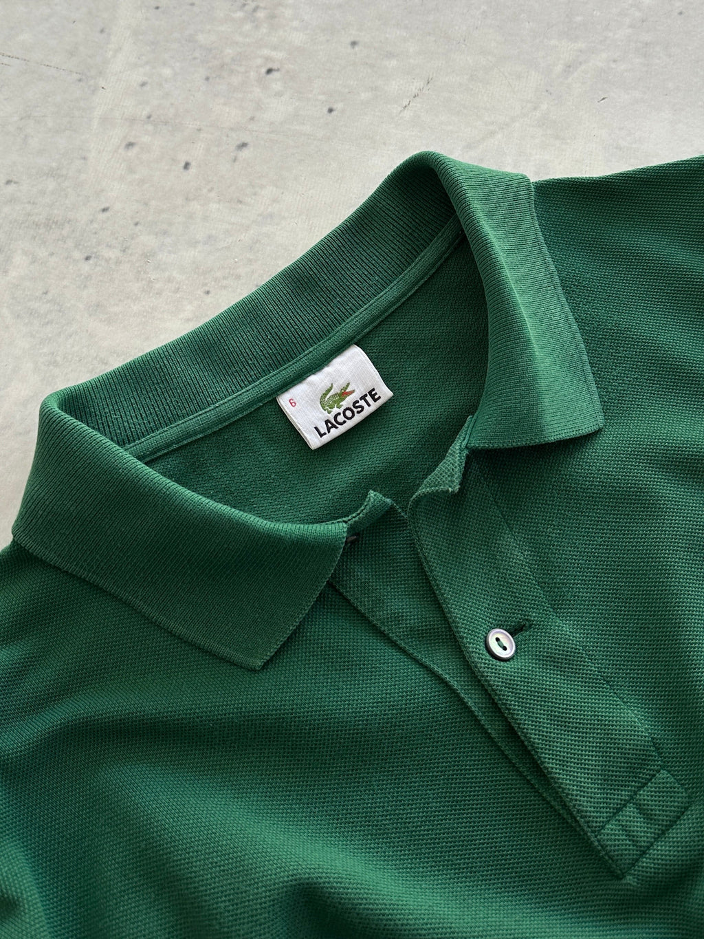 Lacoste pique cotton Polo Shirt (XL)