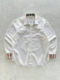 00's Burberry Brit Nova Check Long Sleeve Shirt (L)