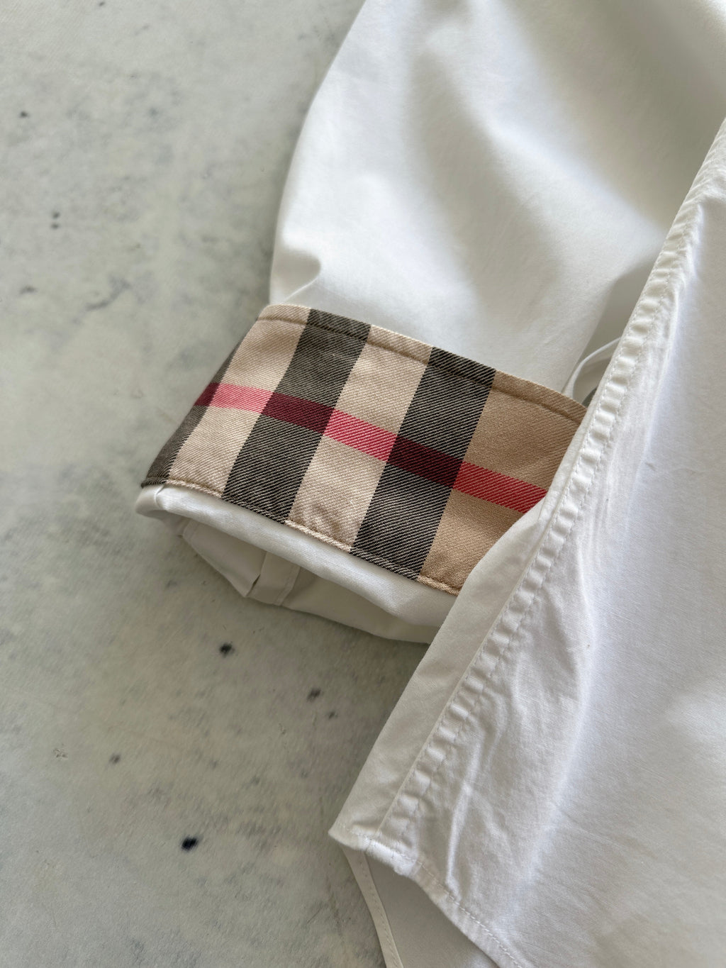 00's Burberry Brit Nova Check Long Sleeve Shirt (L)