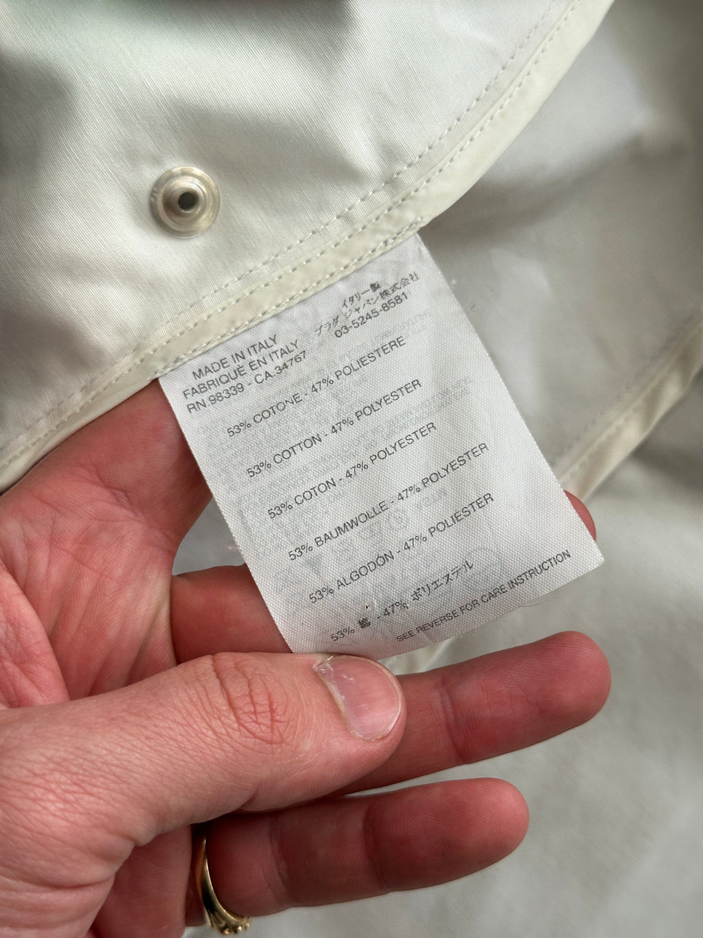 00's Prada belted Jacket (Women's S)