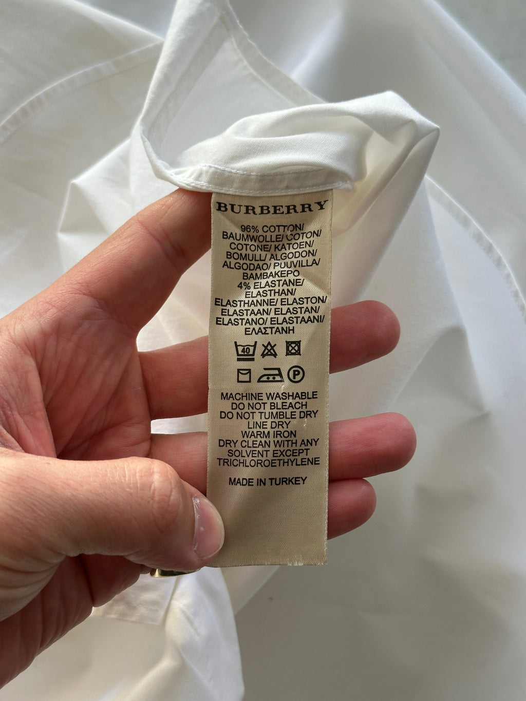 00's Burberry Brit Nova Check Long Sleeve Shirt (L)
