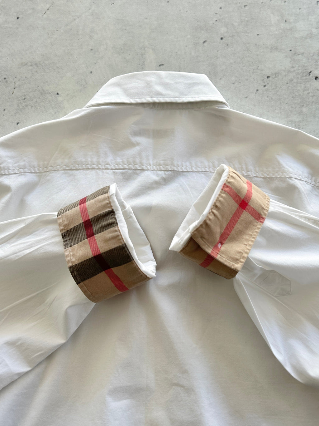 00's Burberry Brit Nova Check Long Sleeve Shirt (L)
