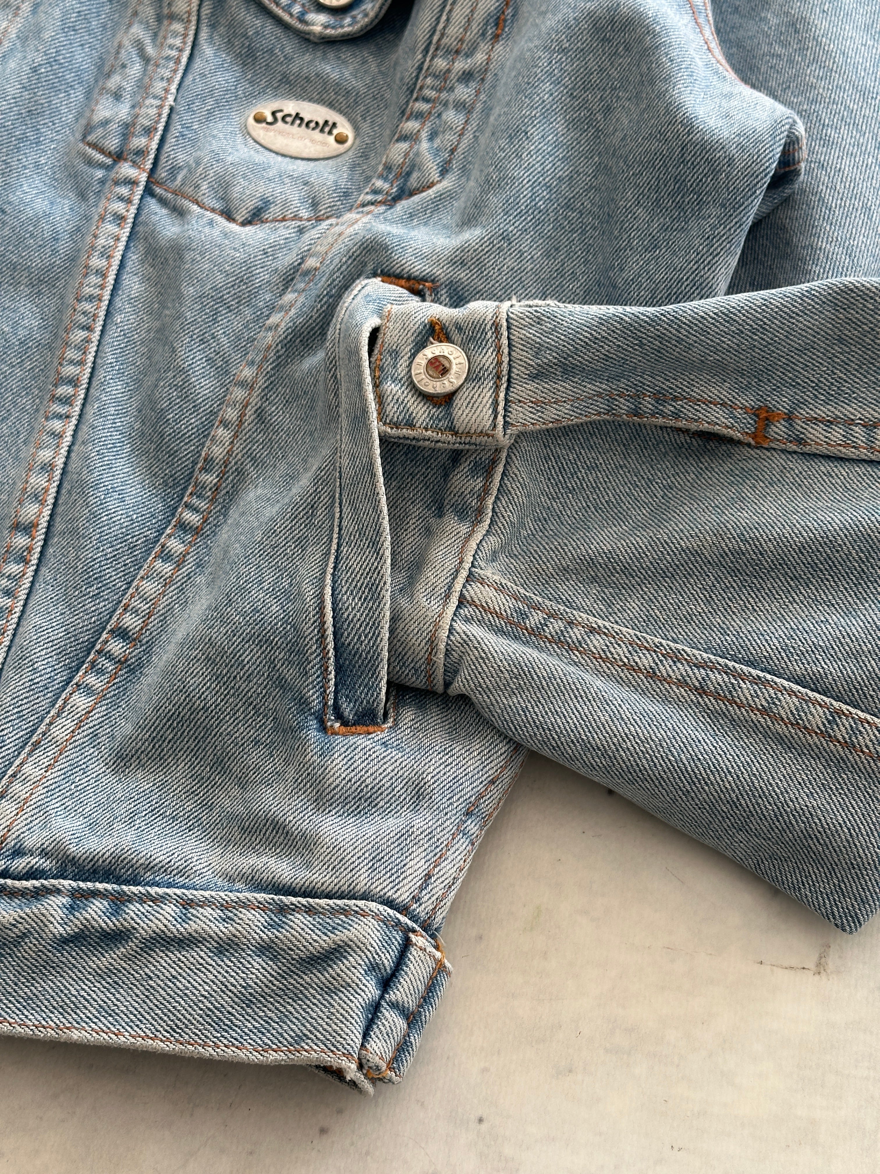 90's Schott USA Denim Jacket (XL)