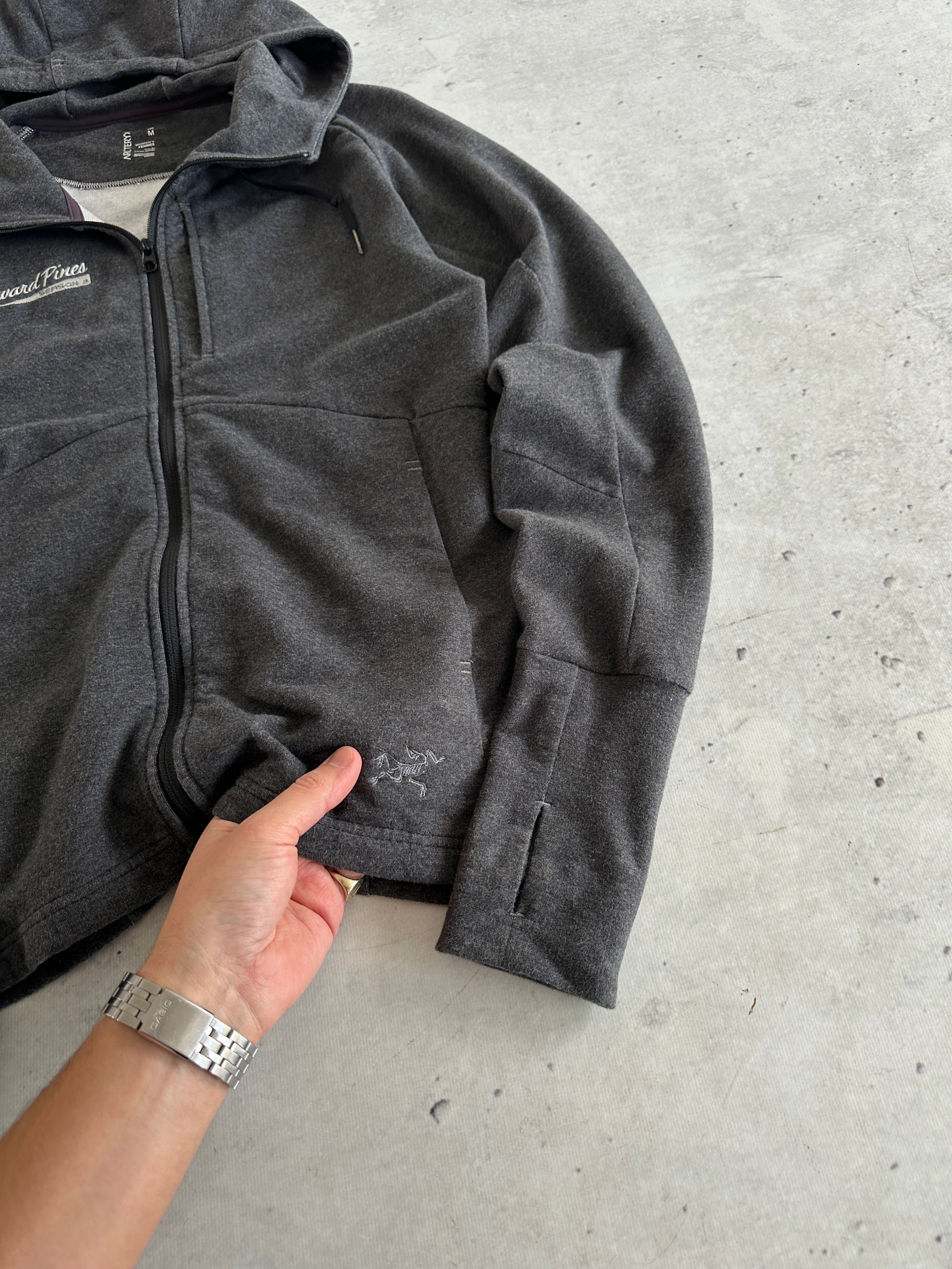 Arc'teryx Wayward Pines Zip Up Hoodie (Women's M)