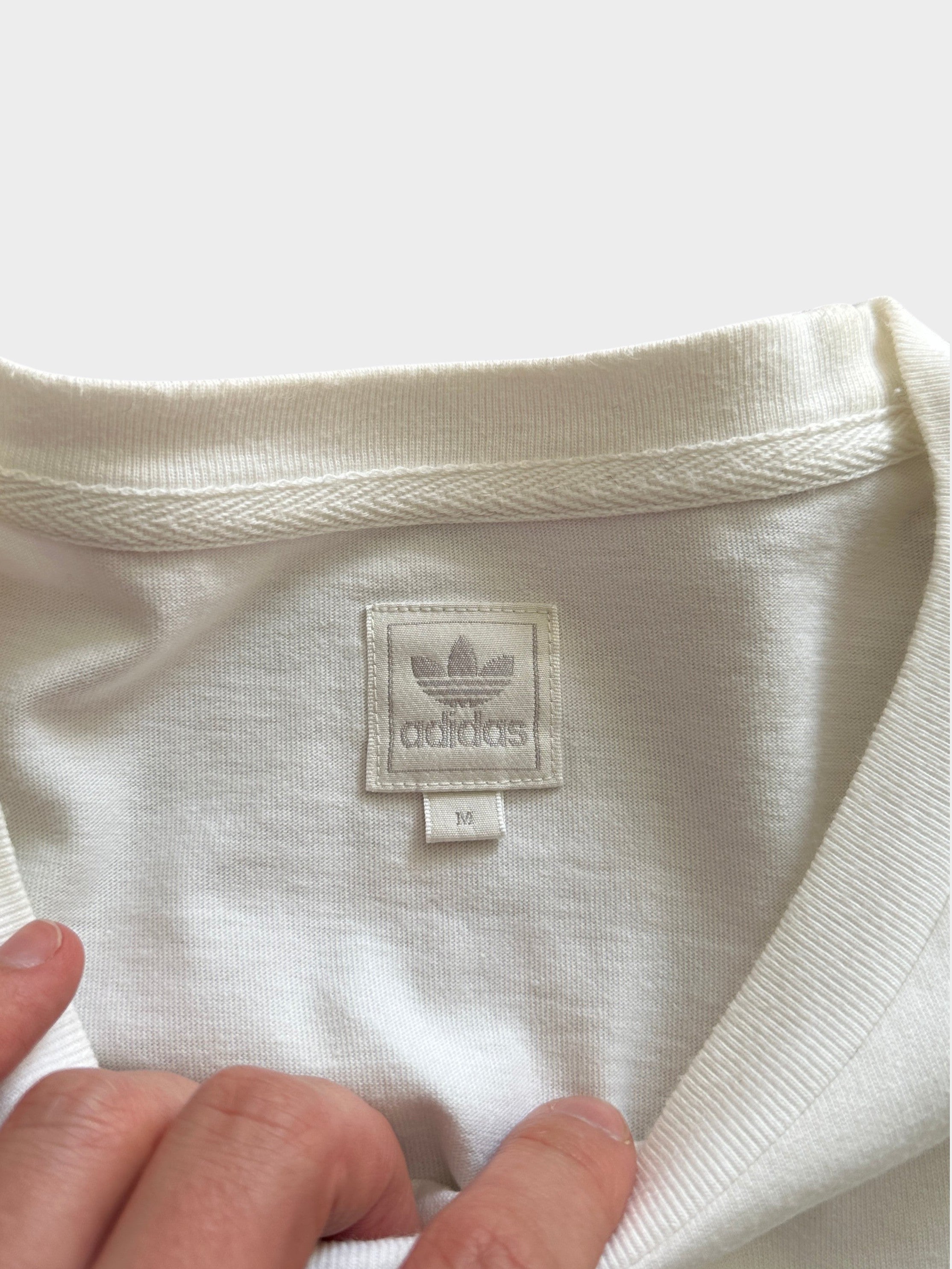 Adidas Trefoil Real Madrid Heavyweight Long Sleeve T Shirt (M)