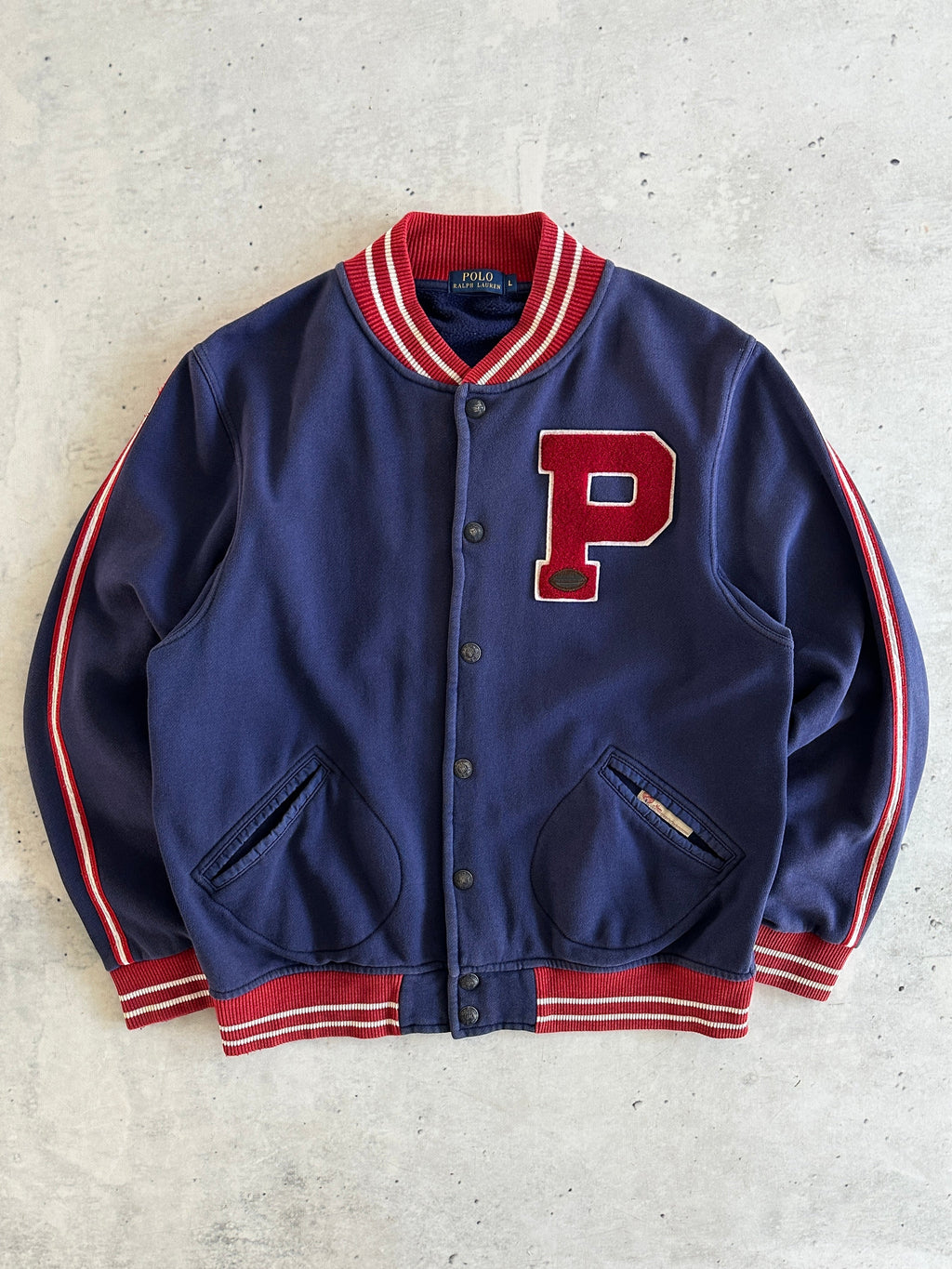 Ralph Lauren Polo New York Varsity Jacket (L)