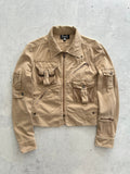 AW/03 Dolce & Gabbana Military parachute cargo Jacket (Women's M)