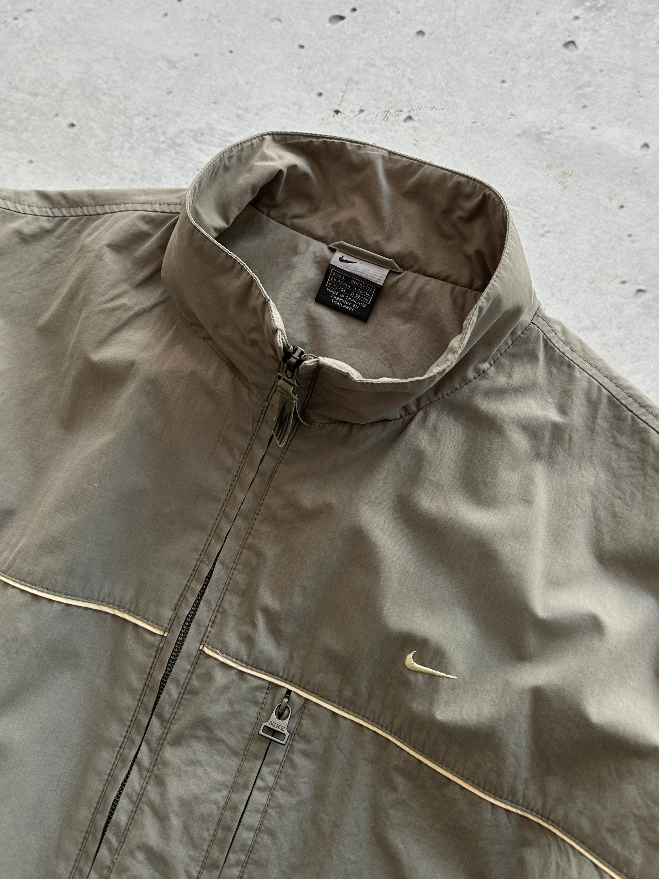 00's Nike embroidered Swoosh Zip Up Track Jacket (XL)