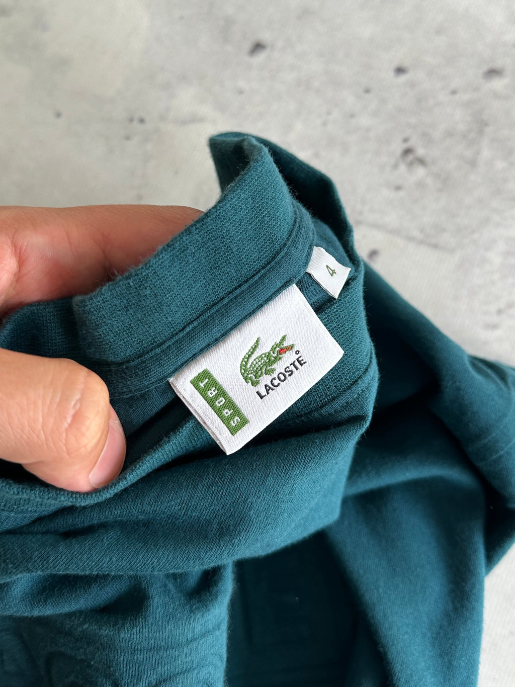 00's Lacoste Sport Spell Out T Shirt (S)