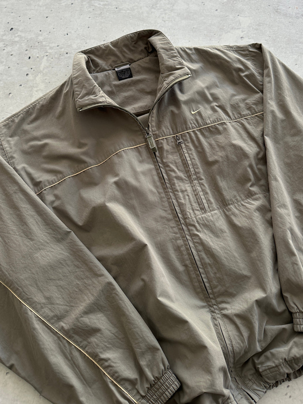 00's Nike embroidered Swoosh Zip Up Track Jacket (XL)