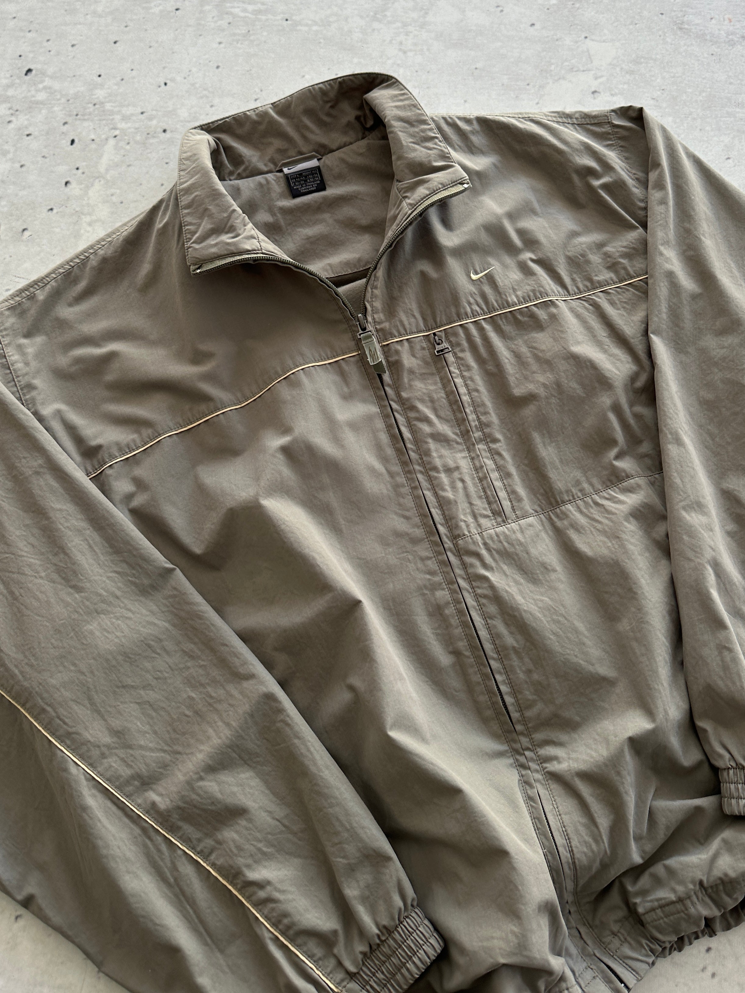 00's Nike embroidered Swoosh Zip Up Track Jacket (XL)