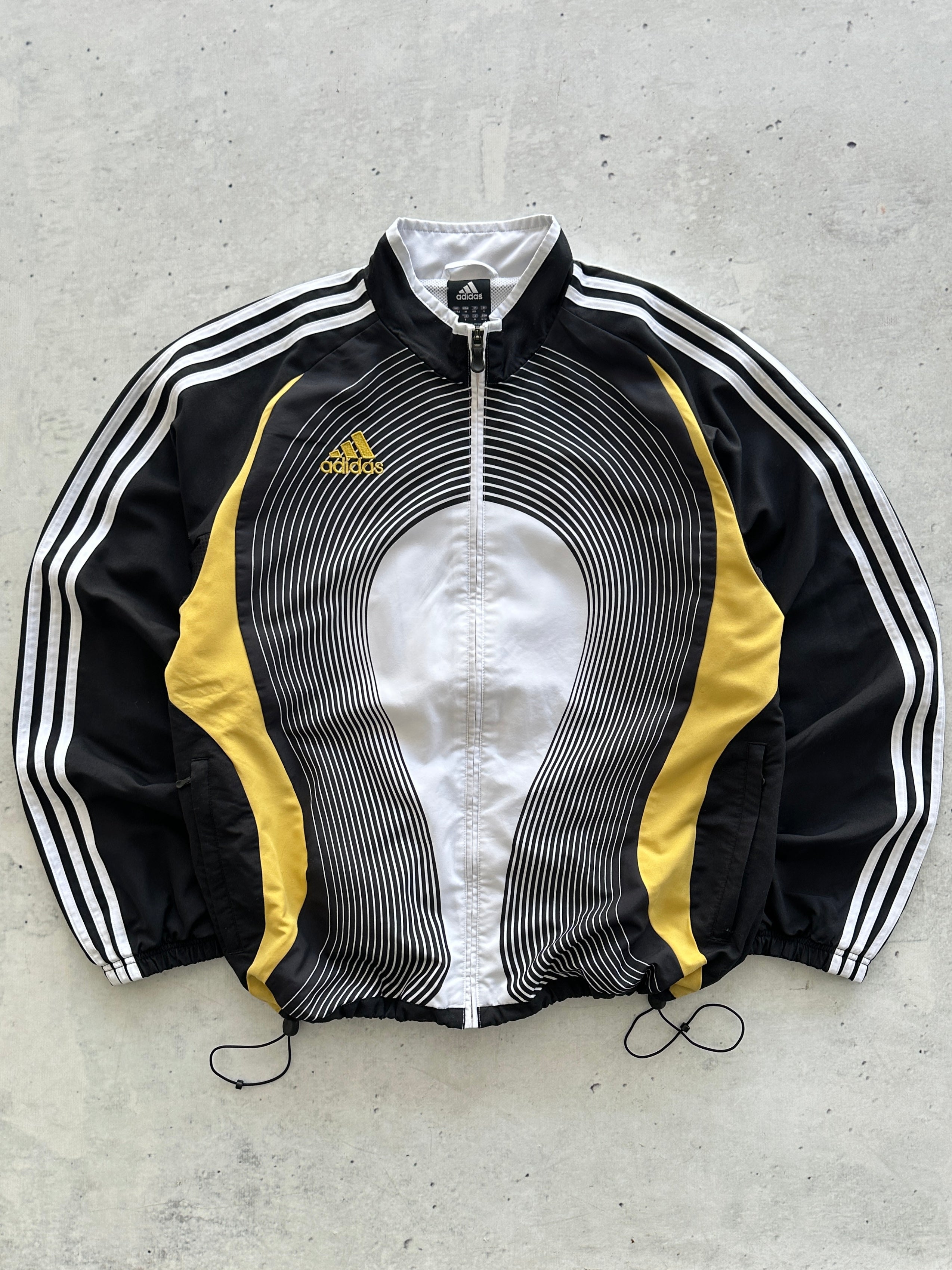 2007 Adidas Zip Up swirls Track Jacket (L)