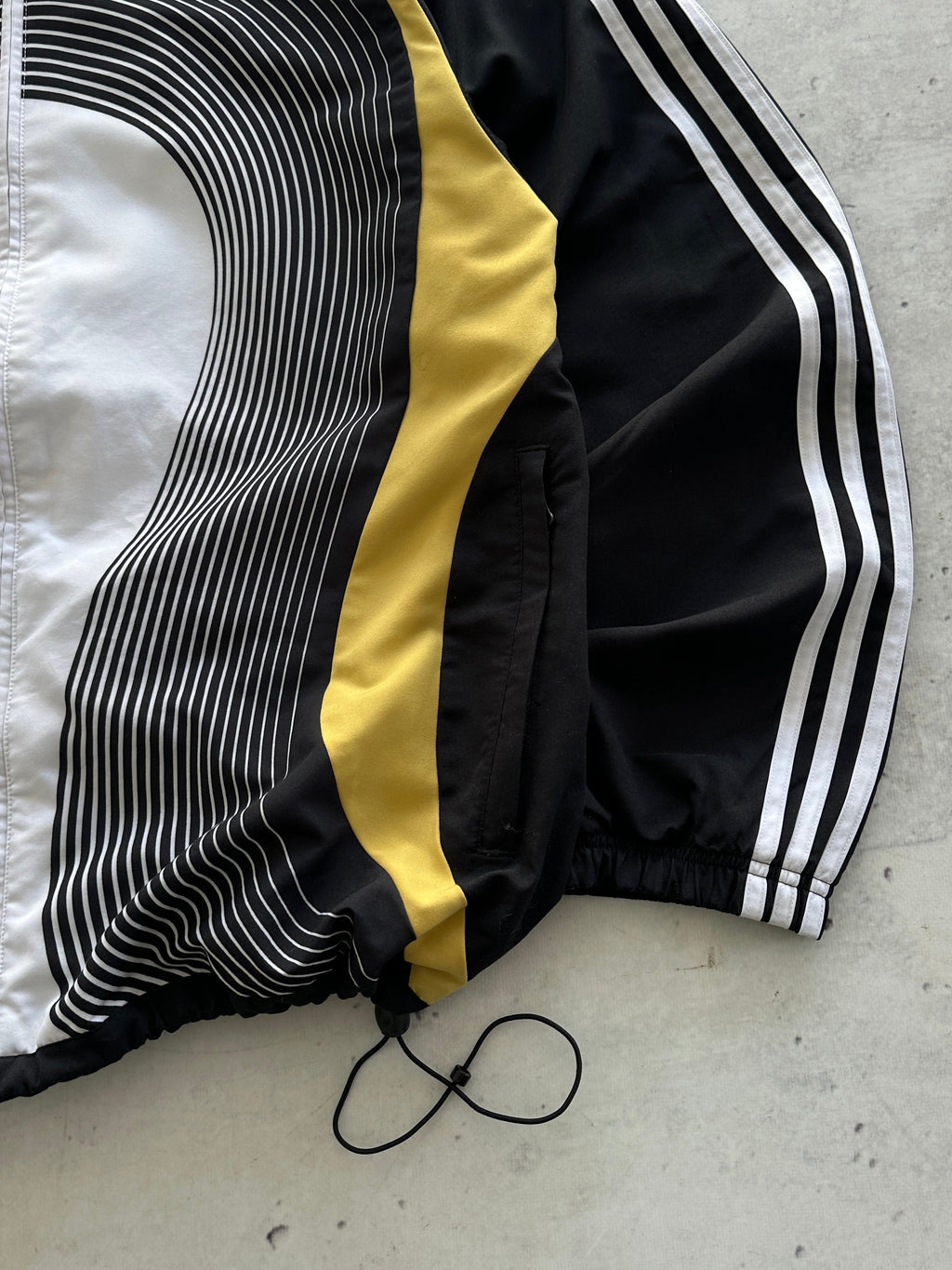 2007 Adidas Zip Up swirls Track Jacket (L)
