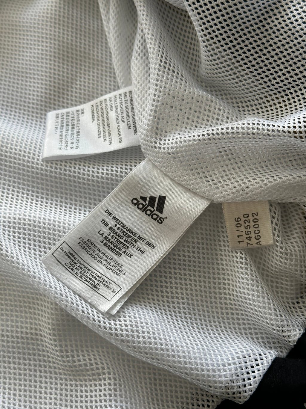 2007 Adidas Zip Up swirls Track Jacket (L)
