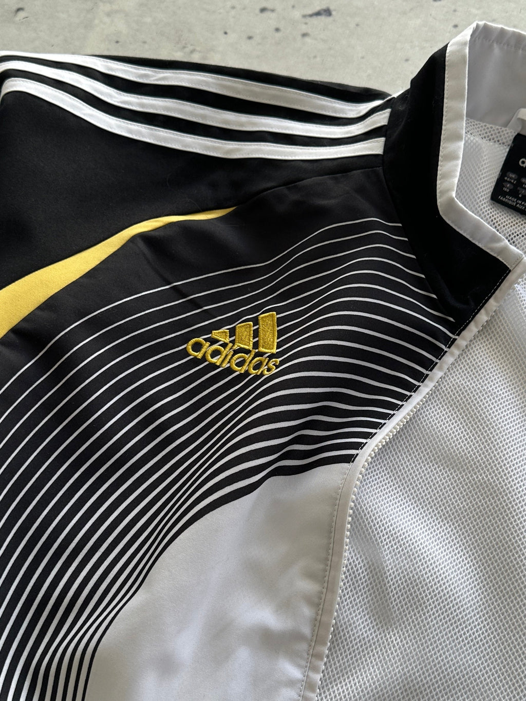 2007 Adidas Zip Up swirls Track Jacket (L)