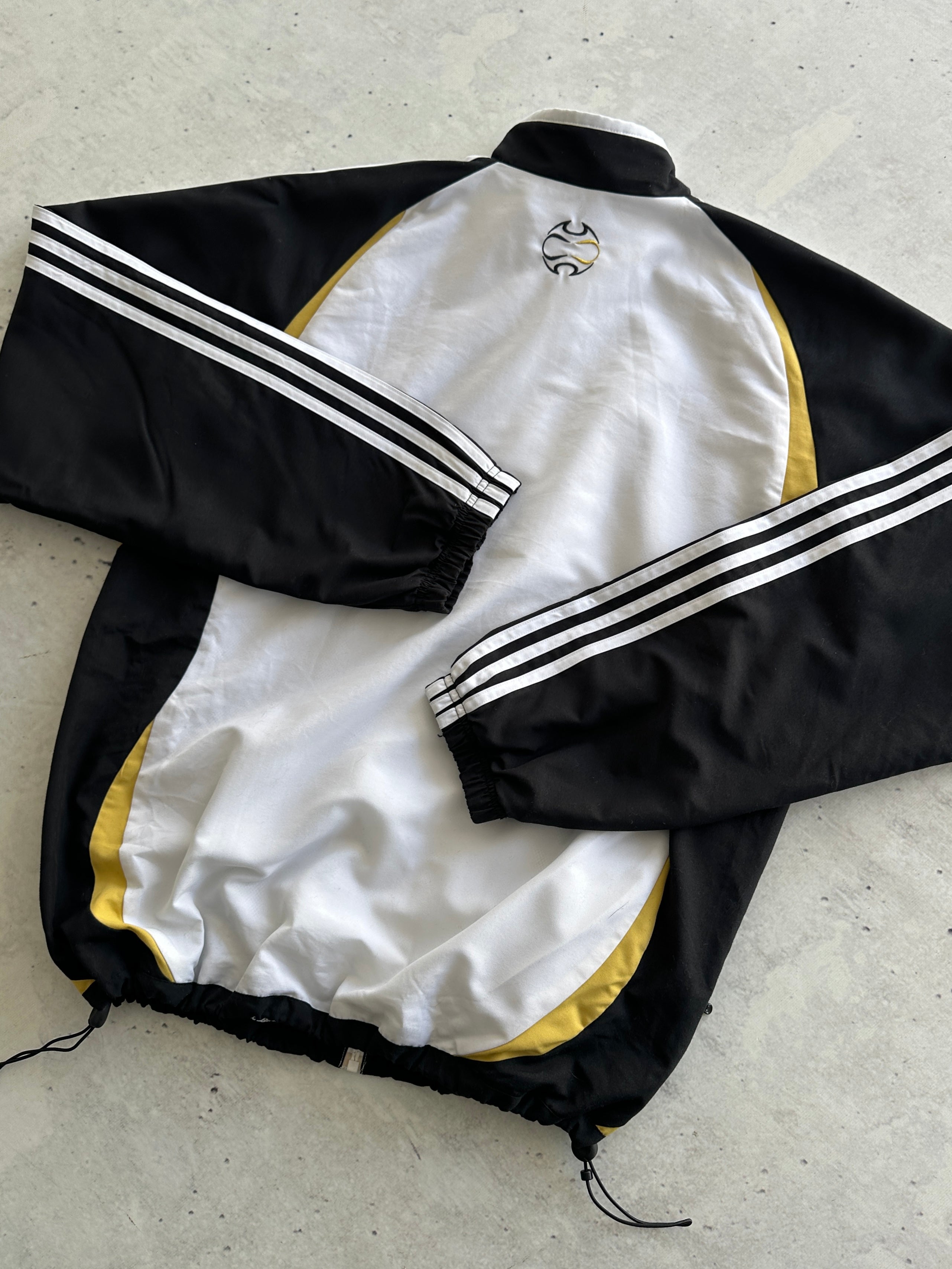 2007 Adidas Zip Up swirls Track Jacket (L)