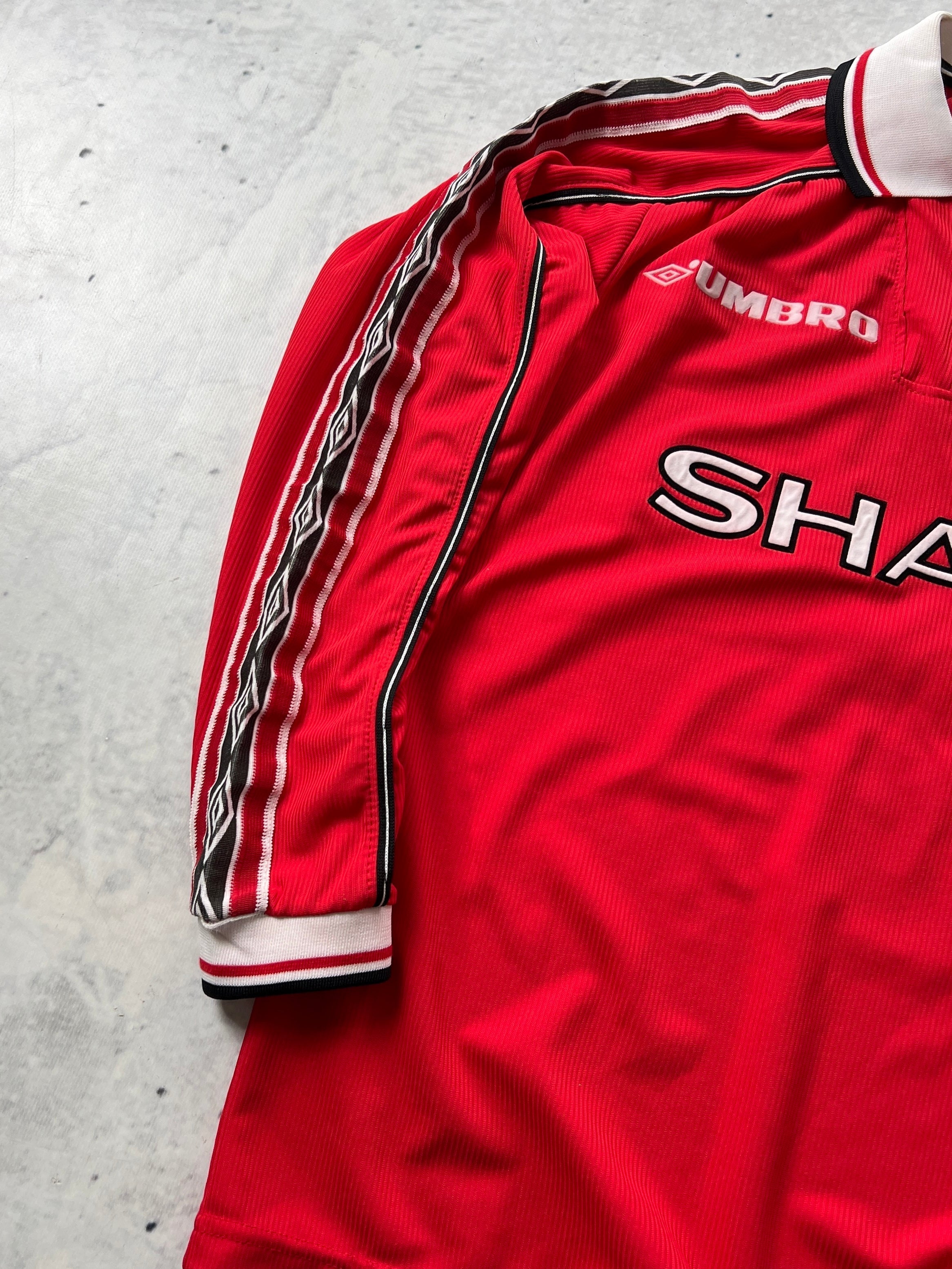 1998/99 Manchester United x Umbro 'Beckham 7' Shirt (S)
