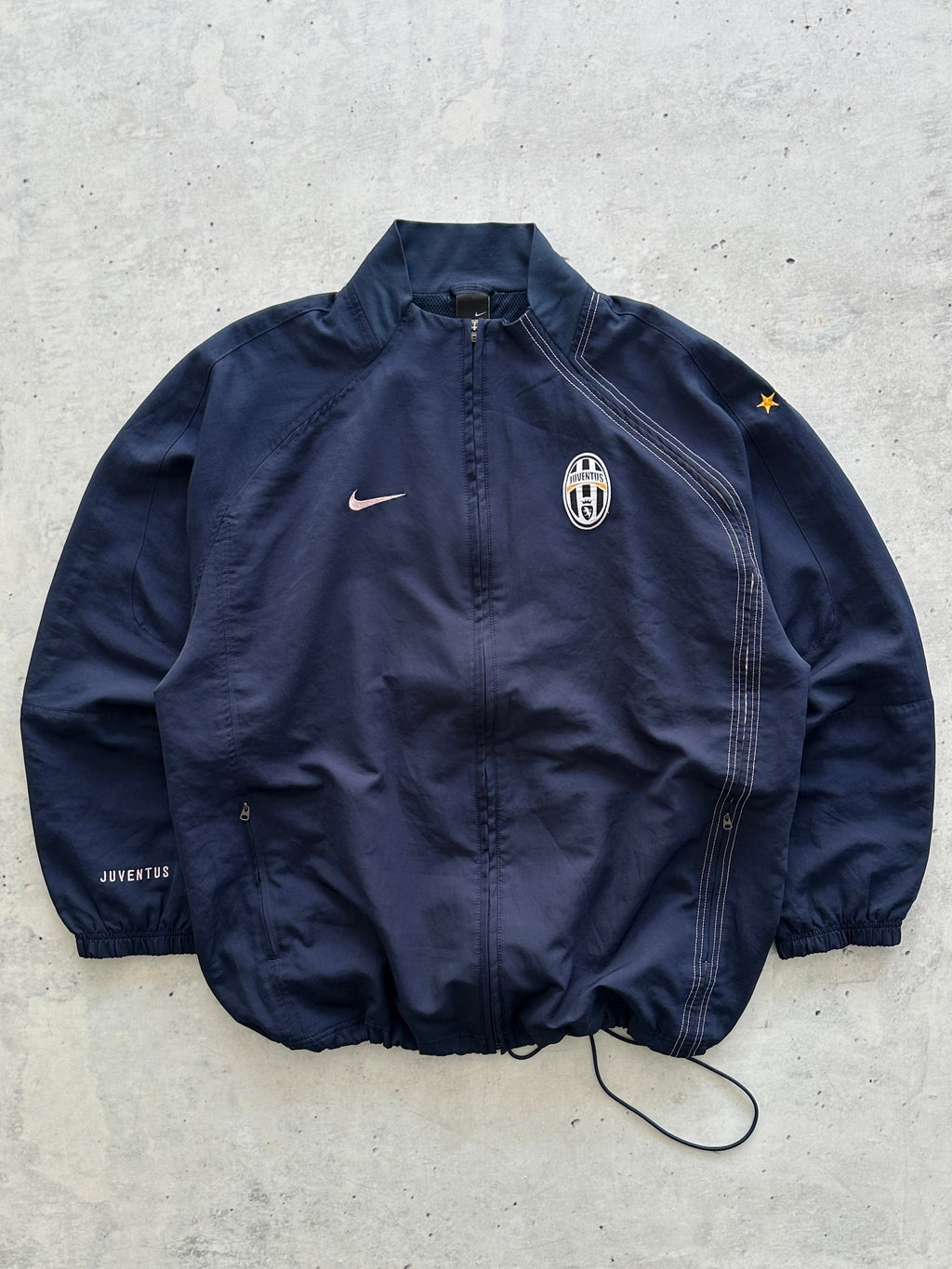 2004 Juventus Nike Zip Up Track Jacket (XXL)