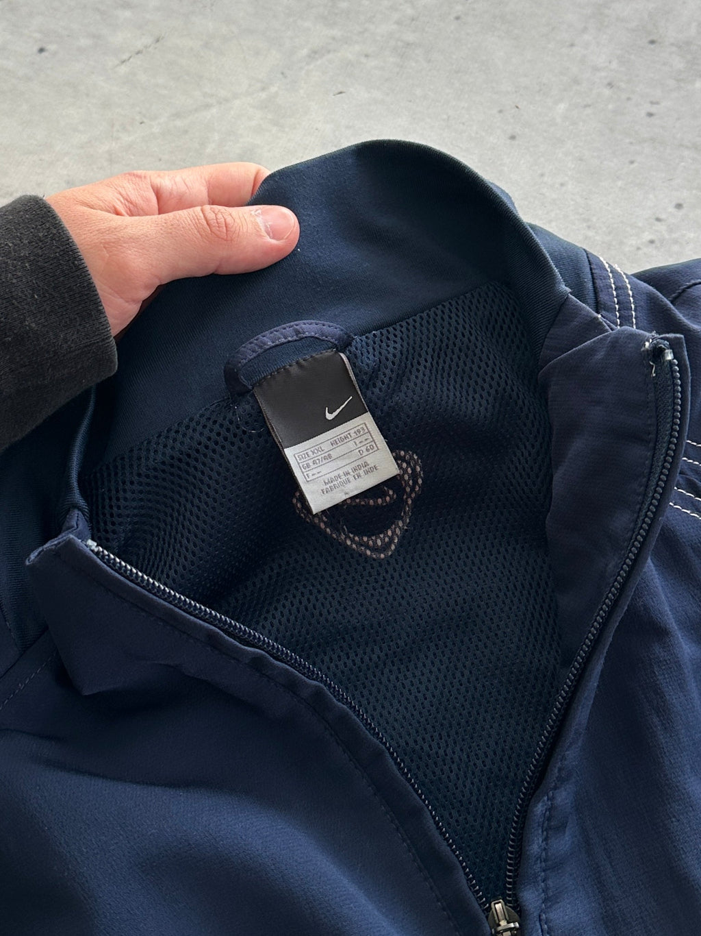 2004 Juventus Nike Zip Up Track Jacket (XXL)